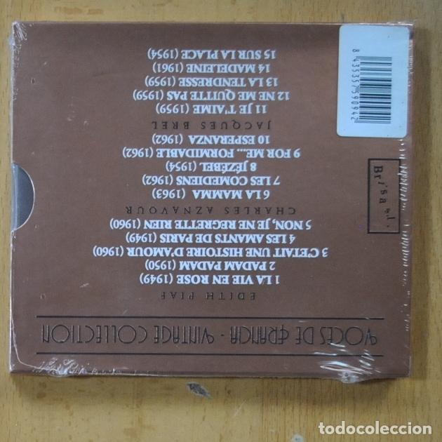 CDs de m&uacute;sica: VARIOUS - VOCES DE FRANCIA - CD - Foto 2