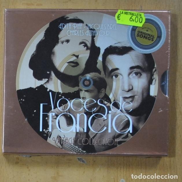 CDs de m&uacute;sica: VARIOUS - VOCES DE FRANCIA - CD - Foto 1