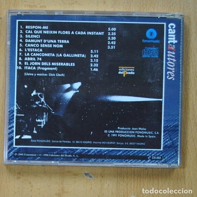 CDs de m&uacute;sica: LLUIS LLACH - BARCELONA GENER DE 1976 - Foto 2