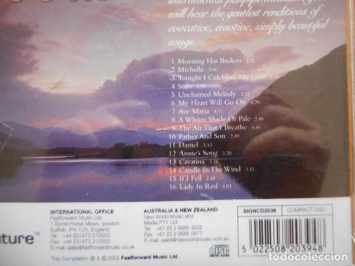 CDs de m&uacute;sica: CD PAN PIPE MOODS (Q6) - Foto 2