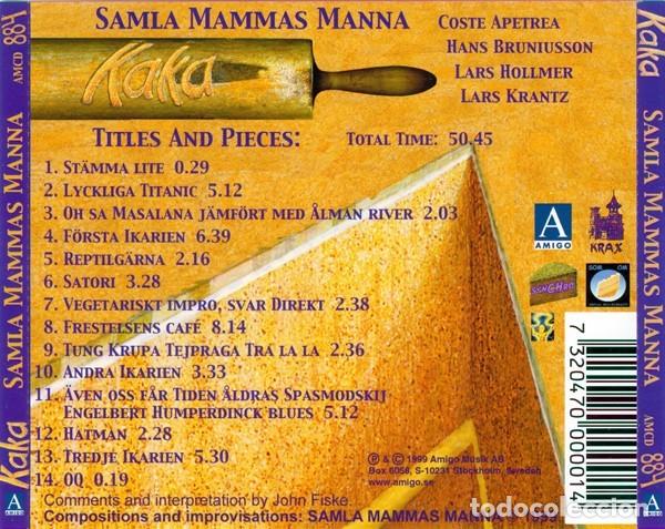 CDs de m&uacute;sica: Samla Mammas Manna - Kaka - CD - Foto 2