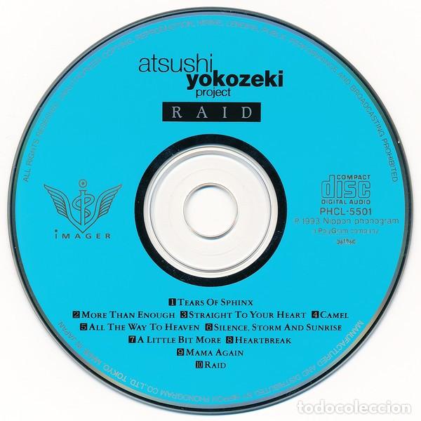 CDs de m&uacute;sica: Atsushi Yokozeki Project &lrm;&ndash; Raid - Foto 3