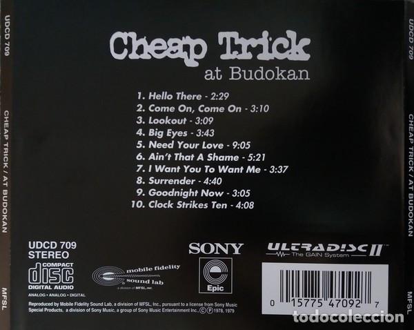 CDs de m&uacute;sica: Cheap Trick &lrm;&ndash; At Budokan - Foto 3