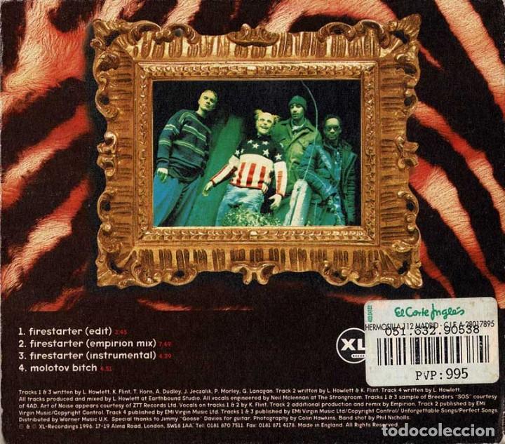 CDs de m&uacute;sica: Prodigy - Firestarter. CD Single - Foto 2