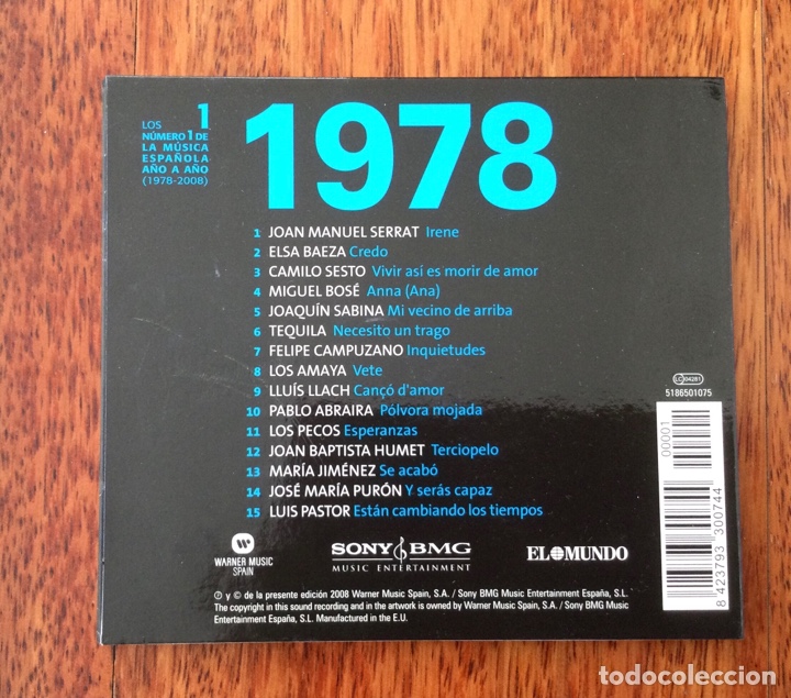 CDs de m&uacute;sica: CD - 1978 las canciones de nuestra vida - Foto 3