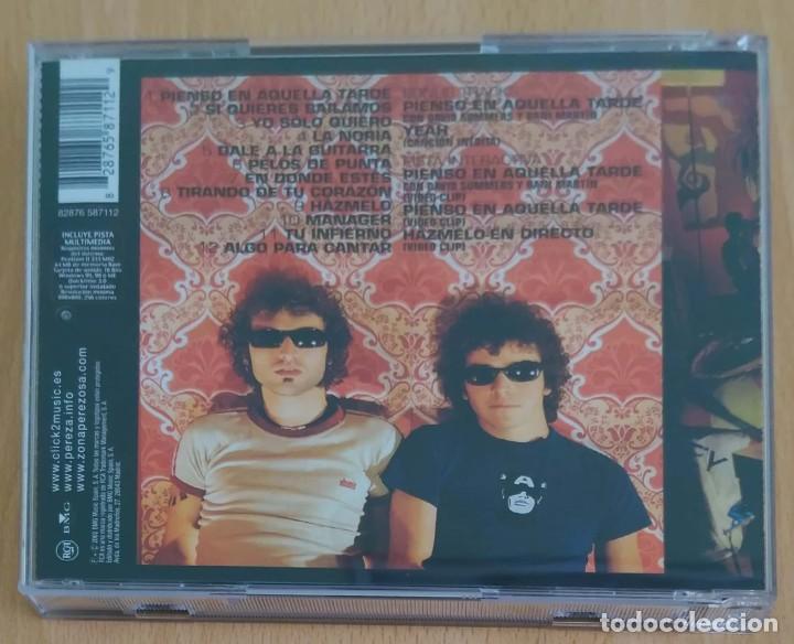 CDs de m&uacute;sica: PEREZA (ALGO PARA CANTAR) CD 2002 - Foto 2