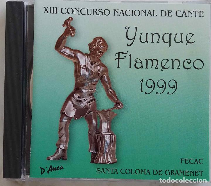 Music CDs: YUNQUE FLAMENCO 1999 XIII CONCURSO NACIONAL DE CANTE. EZEQUIEL BEN&Iacute;TEZ, DAVID PINO, NAZARET CALA. CD