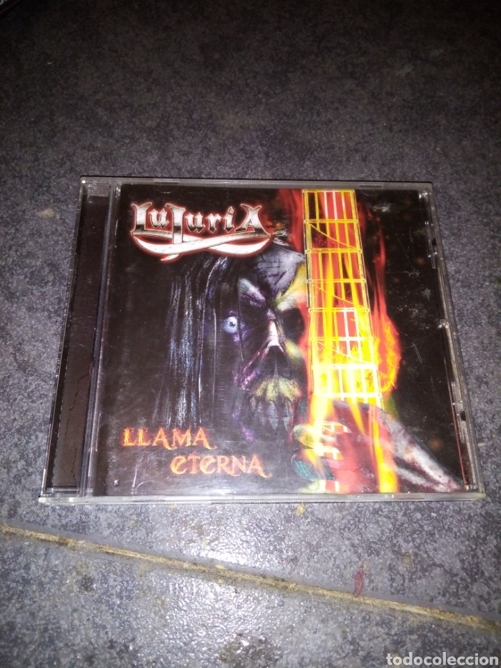 CDs de m&uacute;sica: CD LUJURIA- LLAMA ETERNA - Foto 1