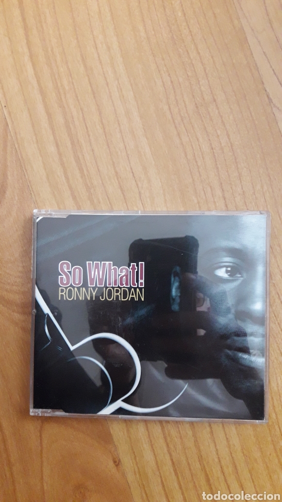CDs de m&uacute;sica: RONNY JORDAN. SO WHAT! - Foto 1