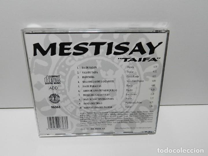 CDs de m&uacute;sica: DISCO CD. Mestisay &lrm;&ndash; Taifa. COMPACT DISC. - Foto 2