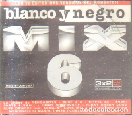 CDs de m&uacute;sica: BLANCO Y NEGRO MIX 6. CD-DOBLE-527 - Foto 1