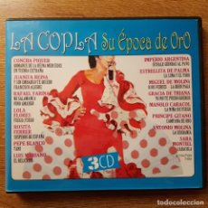 CDs de Música: 3 CDS. LA COPLA. SU ÉPOCA DE ORO. CANCIÓN ESPAÑOLA