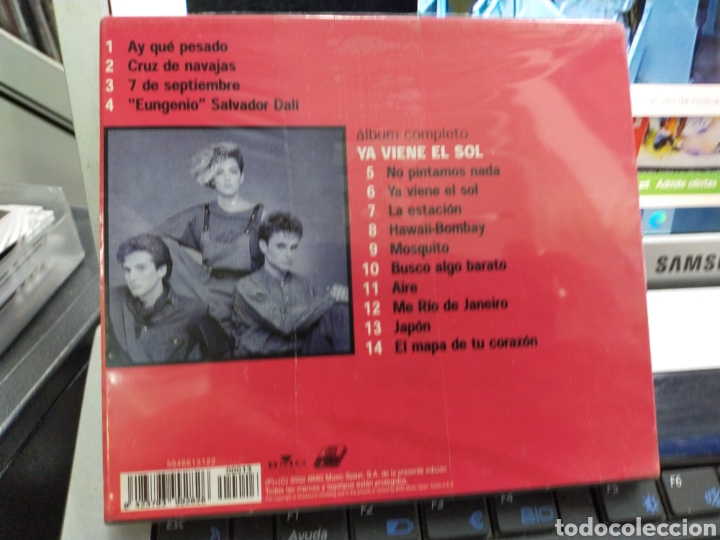 CDs de m&uacute;sica: Mecano cd ya viene el sol 2002 precintado - Foto 2