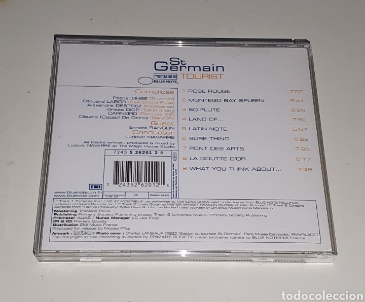 CDs de m&uacute;sica: ST GERMAIN / CD / TOURIST - Foto 3