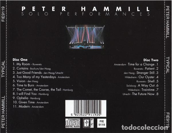 CDs de m&uacute;sica: Peter Hammill - Typical - 2x CD - Foto 2