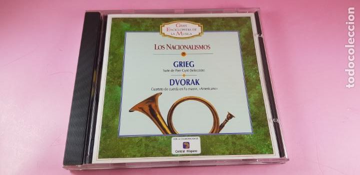 Music CDs: cd-grieg-dvorak GRAN ENCICLOPEDIA DE LA M&Uacute;SICA-N&ordm;19-1995-nuevo-coleccionistas-ver fotos