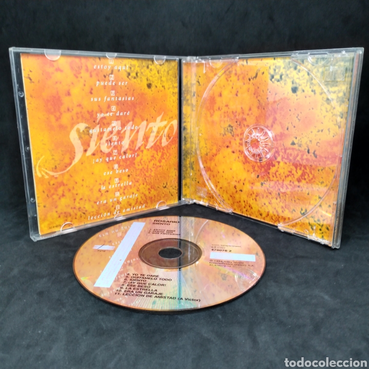 CDs de m&uacute;sica: ROSARIO - SIENTO - 1994 - CD - Foto 3