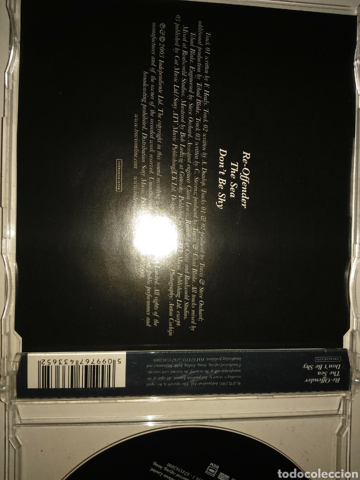 CDs de m&uacute;sica: Travis CD single 3 temas - Foto 2