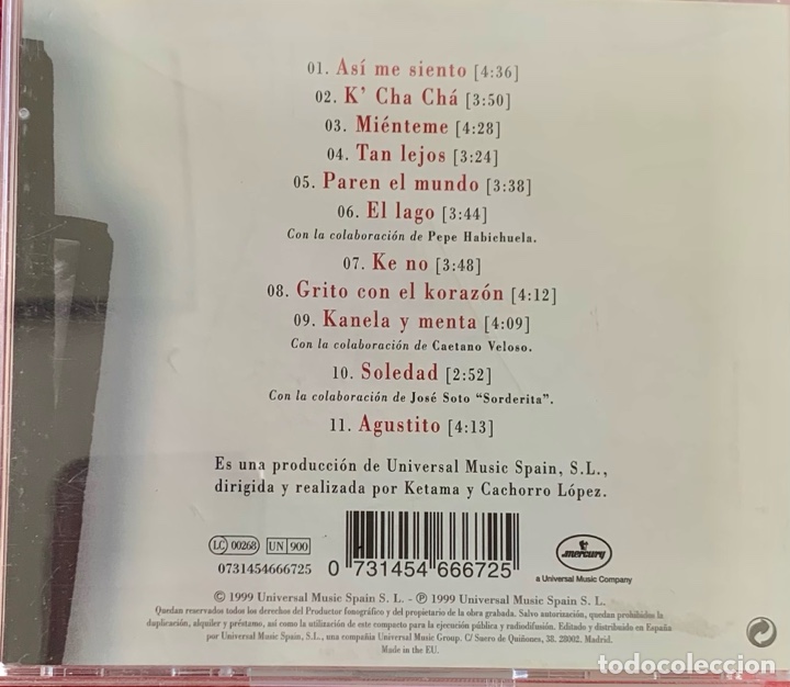 CDs de m&uacute;sica: Ketama. Toma Ketama. CD. - Foto 2