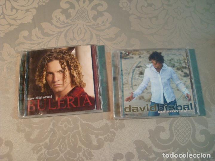 CDs de m&uacute;sica: 2 cd david bisbal - Foto 1
