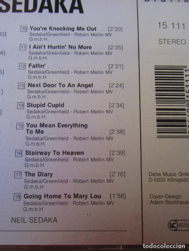 CDs de m&uacute;sica: Neil Sedaka (Laserlight Digital) (CD) - Foto 4
