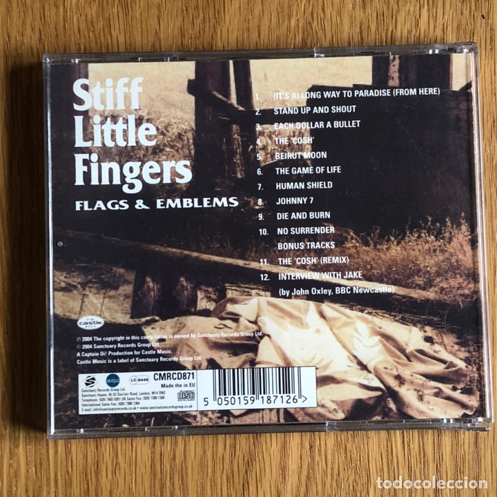 CDs de m&uacute;sica: Stiff Little Fingers - Flags & Emblems - CD - Foto 2