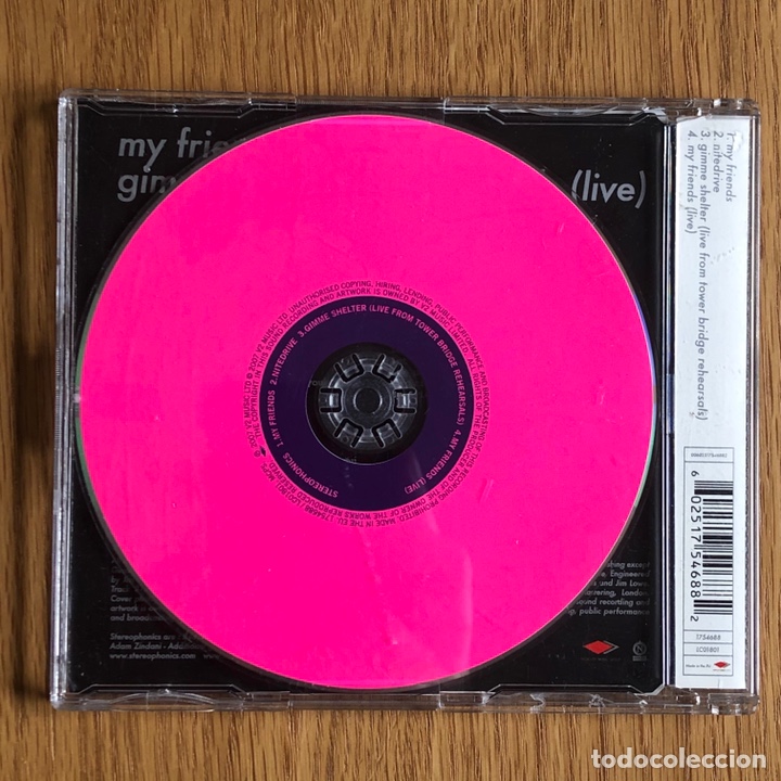CDs de m&uacute;sica: Stereophonics - My Friends - CD single - Foto 2