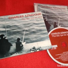 CDs de Música: CHARLES AZNAVOUR PLUS BLEU QUE TES YEUX CD 2003 EU