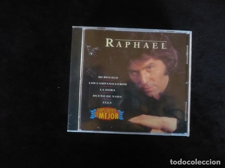 CDs de m&uacute;sica: raphael simplemente lo mejor - cd nuevo precintado - Foto 1