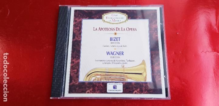 Music CDs: CD-LA APOTE&Oacute;SIS DE LA &Oacute;PERA-BIZET.WAGNER-GRAN ENCICLOPEDIA DE LA M&Uacute;SICA-EXCELENTE-COLECCIONISTAS