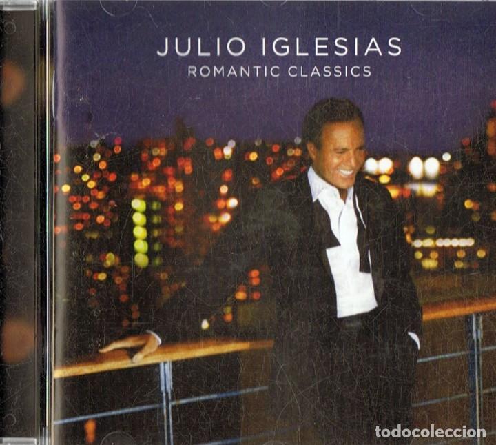 CDs de m&uacute;sica: JULIO IGLESIAS &uml;ROMANTIC CLASSICS&uml; (CD) - Foto 1