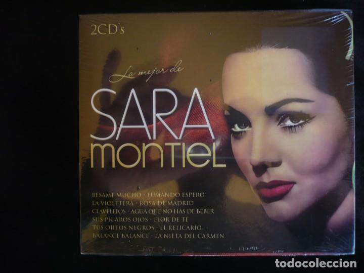 Music CDs: lo mejor de sara montiel - 2 cd's recopilarorio 24 canciones - nuevo precintado