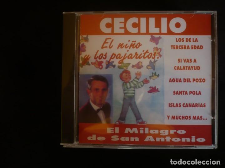 Music CDs: cecilio el ni&ntilde;o y los pajaritos - cd nuevo precintado