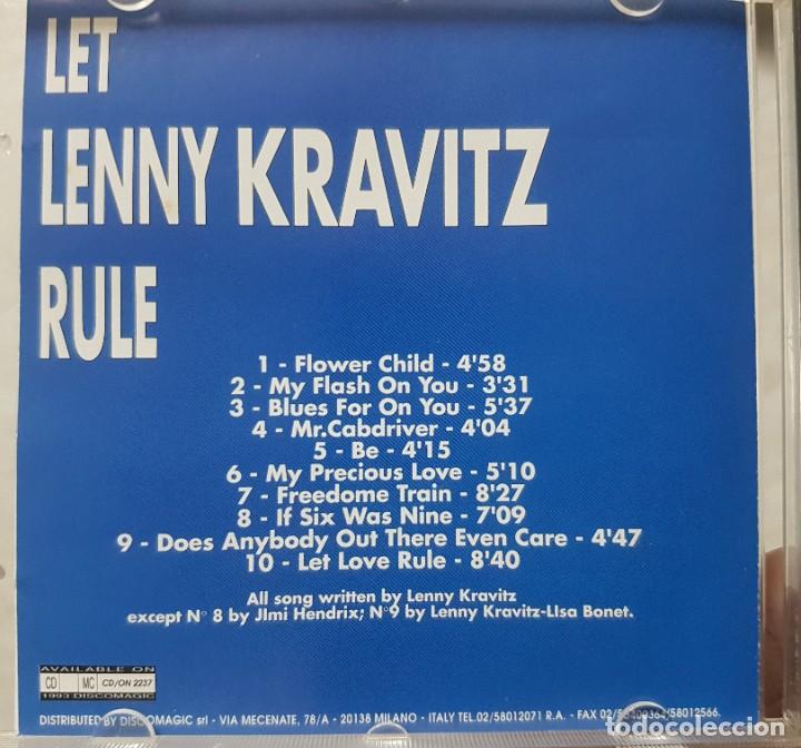 CDs de m&uacute;sica: CD Lenny Kravitz - Let Lenny Kravitz Rule - Foto 2