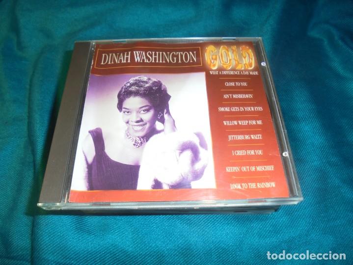 CDs de m&uacute;sica: DINAH WASHINGTON. GOLD. EDC. GERMANY 1993. CD. - Foto 1