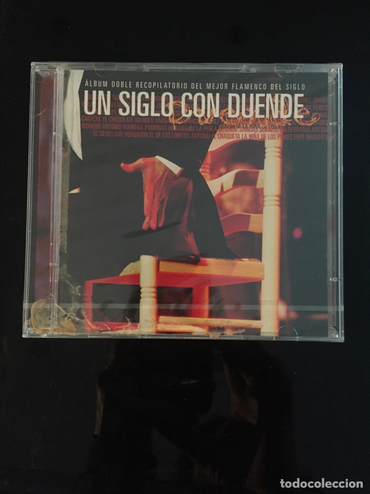 Music CDs: CD UN SIGLO CON DUENDE - RECOPILATORIO DEL MEJOR FLAMENCO DEL SIGLO - PRECINTADO! SEALED! NUEVO! NEW