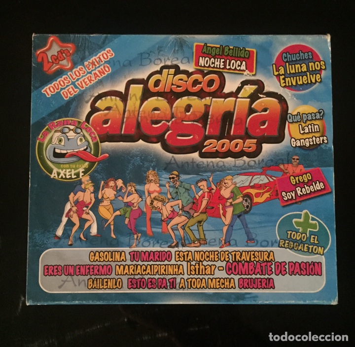 CDs de m&uacute;sica: 2xCD - DISCO ALEGRIA 2005 - COMPLETO!! - Foto 1