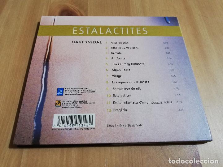 CDs de m&uacute;sica: ESTALACTITES (DAVID VIDAL) CD - Foto 3