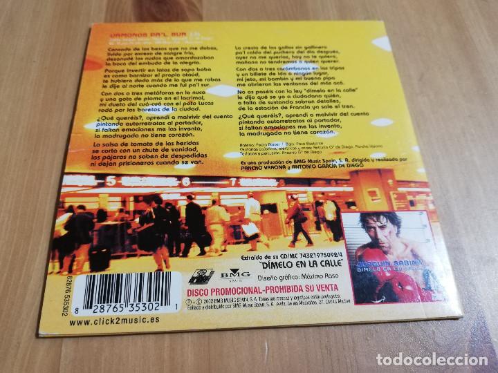 CDs de m&uacute;sica: V&Aacute;MONOS PAL SUR (JOAQU&Iacute;N SABINA) CD - Foto 3