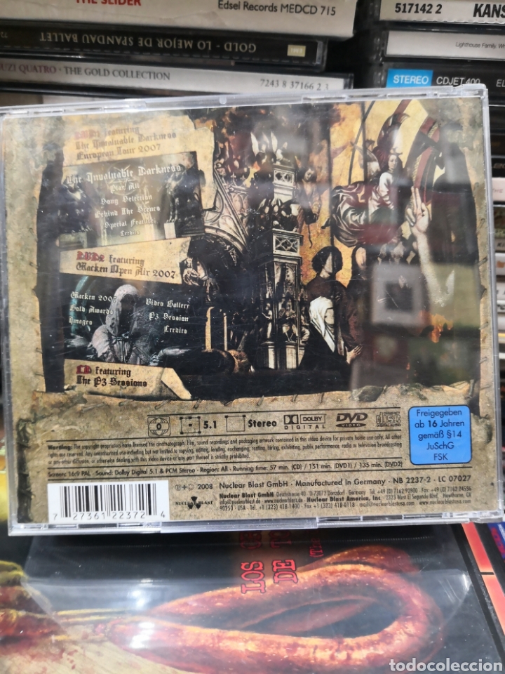 CDs de m&uacute;sica: Dimmu Borgir the unvaluable Darkness 2 CDs - Foto 2