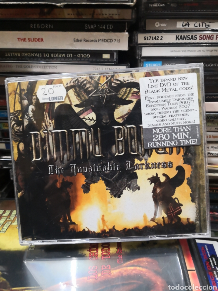 CDs de m&uacute;sica: Dimmu Borgir the unvaluable Darkness 2 CDs - Foto 1