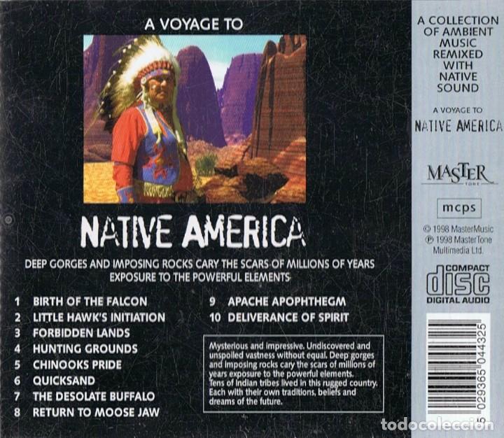 CDs de m&uacute;sica: A VOYAGE TO NATIVE AMERICA (CD) - Foto 2
