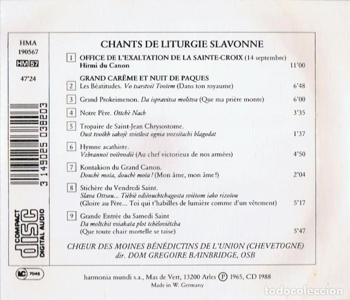 CDs de m&uacute;sica: CHANTS DE LA LITURGIE SLAVONNE - Foto 2