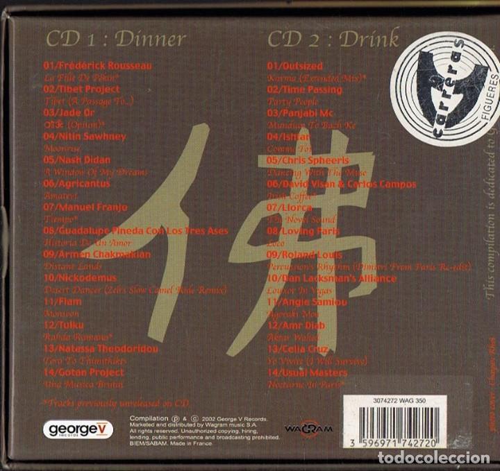 CDs de m&uacute;sica: BUDDHA - BAR IV BY DAVID VISAN ( 2 CD&acute;S) - Foto 2