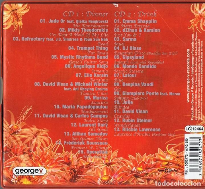 CDs de m&uacute;sica: BUDDHA - BAR V BY DAVID VISAN ( 2 CD&acute;S) - Foto 2
