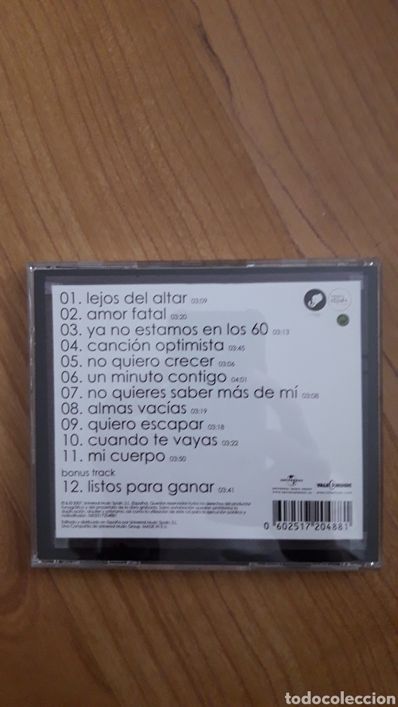 CDs de m&uacute;sica: INDRAS. LEJOS DEL ALTAR - Foto 2