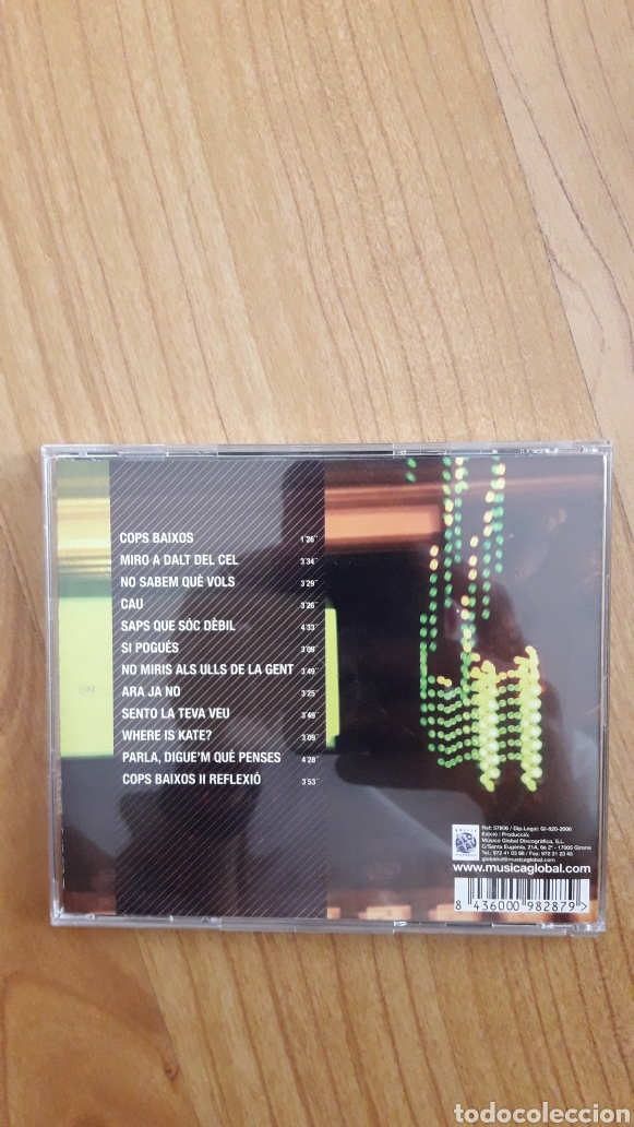 CDs de m&uacute;sica: PERE ESPINOSA. COPS BAIXOS - Foto 2