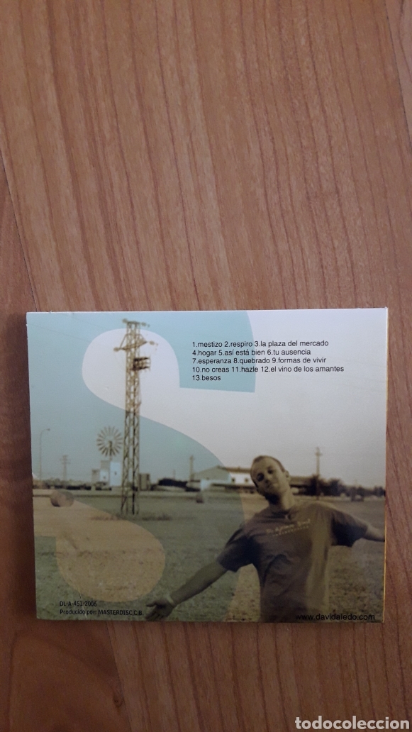 CDs de m&uacute;sica: DAVID ALEDO. SAUDADE - Foto 2
