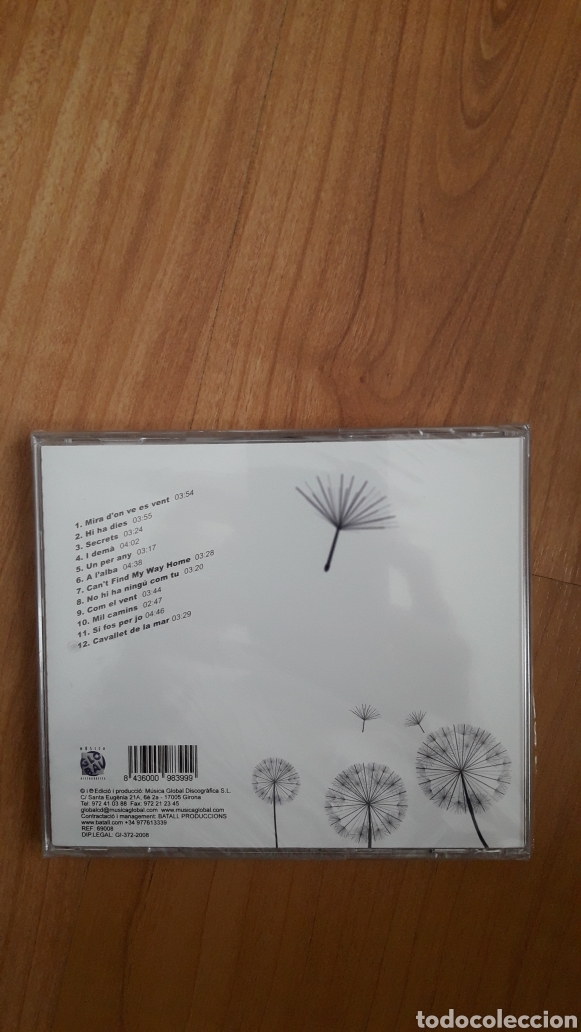 CDs de m&uacute;sica: MENAIX A TRU&Agrave;. COM EL VENT. A&Uacute;N RETRACTILADO - Foto 2