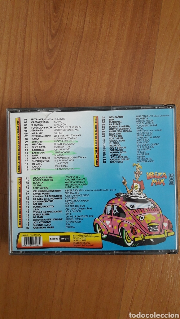 CDs de m&uacute;sica: TRIPLE CD IBIZA MIX 2001 - Foto 2